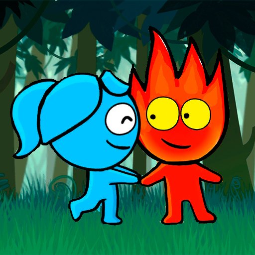 Red boy and Blue Girl Forest Adventure